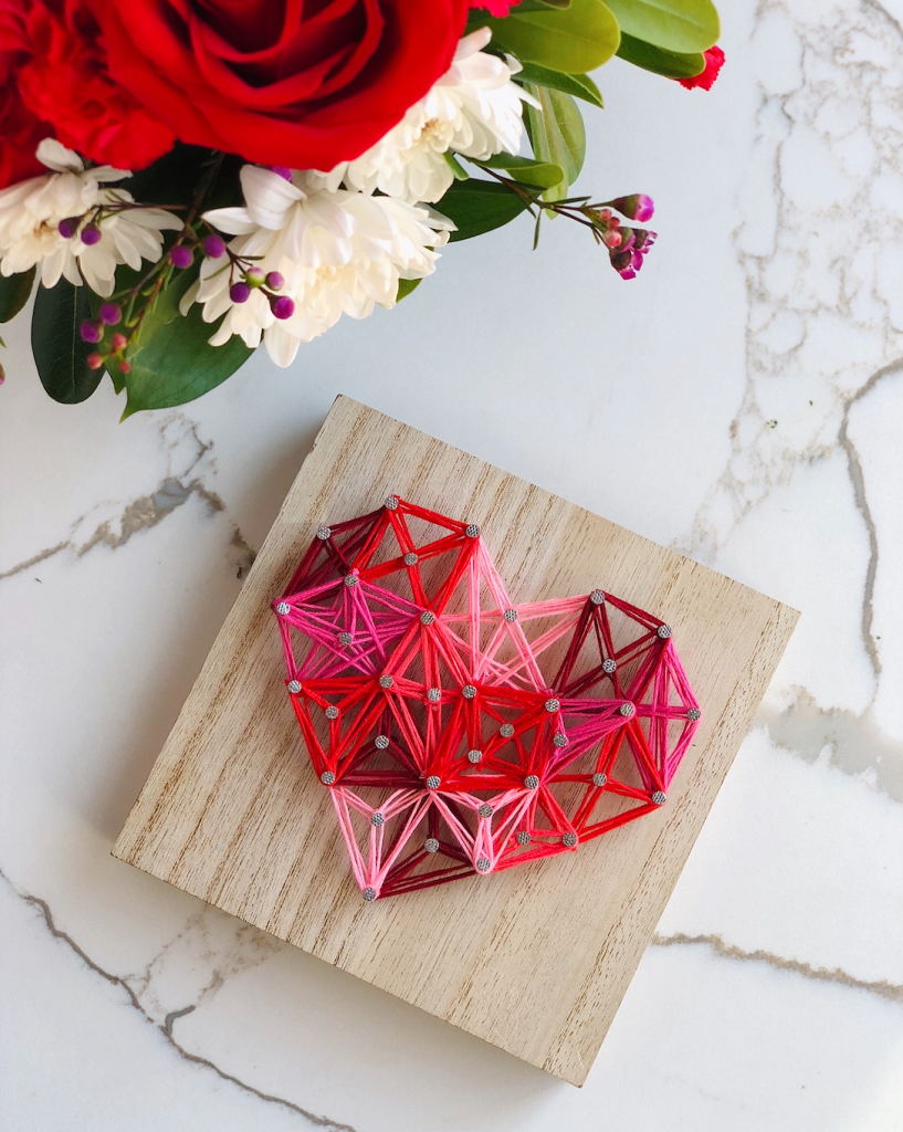 Easy Heart String Art Diy Design Decor By Arvinder