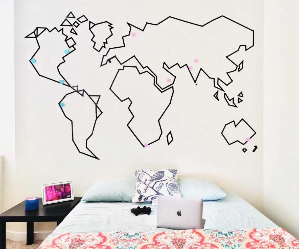 DIY World Map Nail Art - wide 3