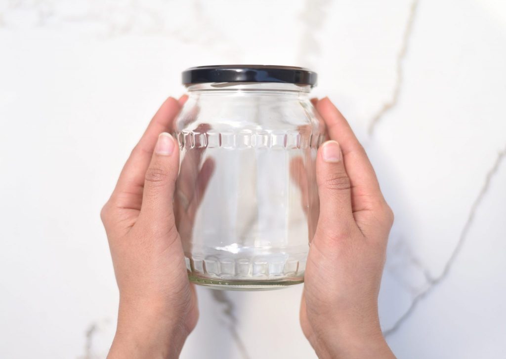Empty Glass Jar