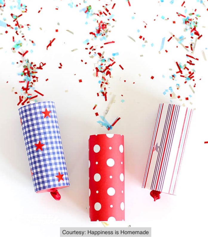 4th of July Confetti Poppers
