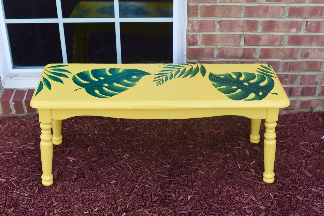 Painting a Garden Bench - DIY Design Decor by Arvinder
